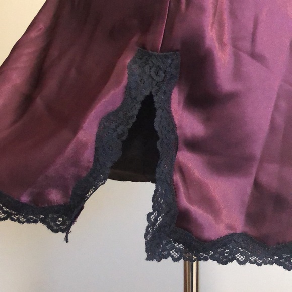 La Senza Dark Purple Negligée Size Medium - Picture 6 of 9